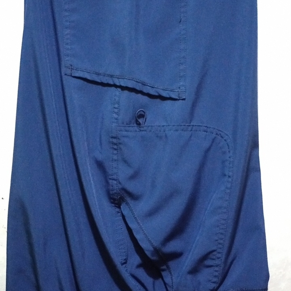Blue Cargo Pants